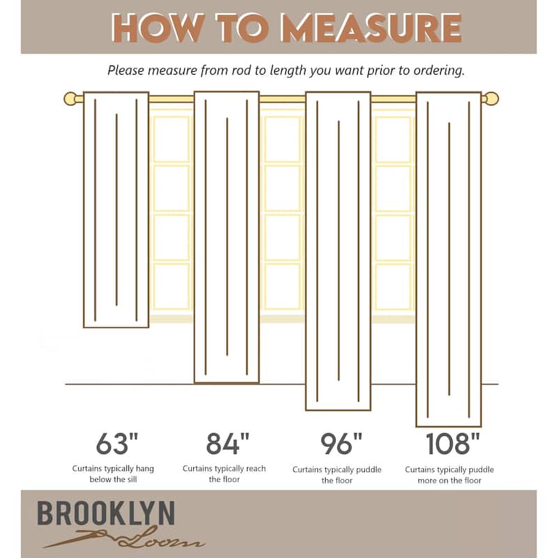 Brooklyn Loom Matte Cotton Velvet Window Curtain with Back Tab