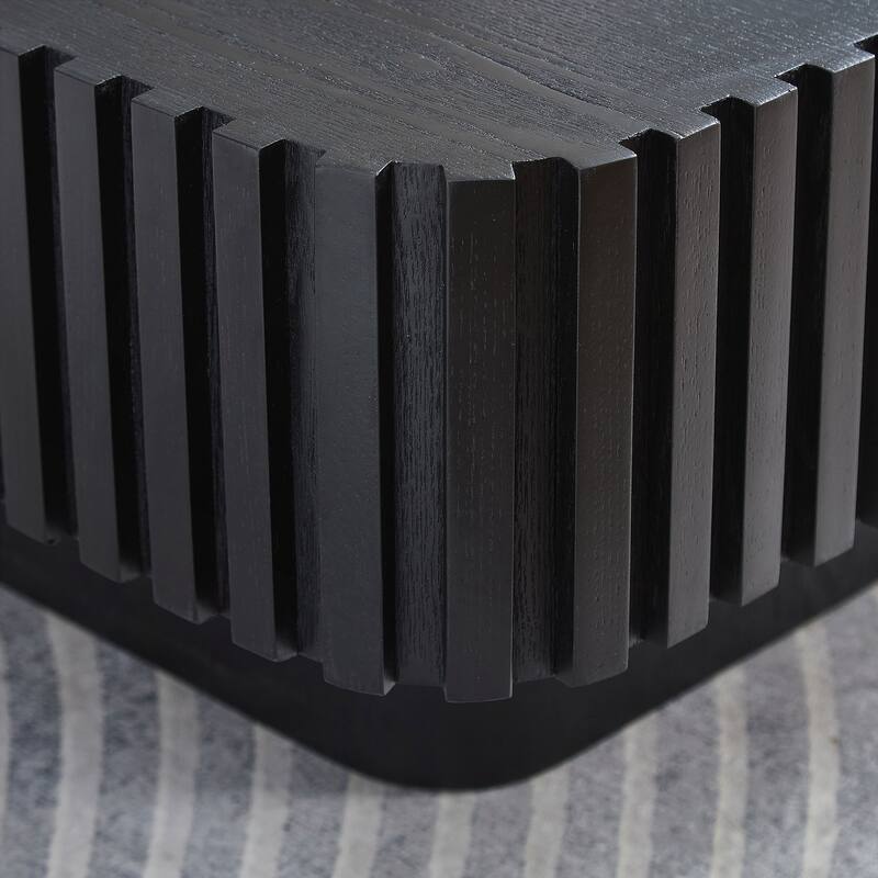 31.5 Inch Modern Handcraft Drum Coffee Table