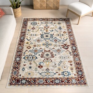 Nuloom Isabella Checkered Machine Washable Area Rug