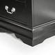 preview thumbnail 18 of 67, Furniture of America Mayday Modern Solid Wood 3-Piece Sleigh Bedroom Set