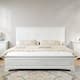 Option White King Bed Set