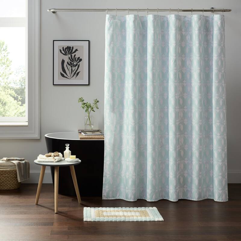 Martex Arcadia Gemma Microfiber Shower Curtain