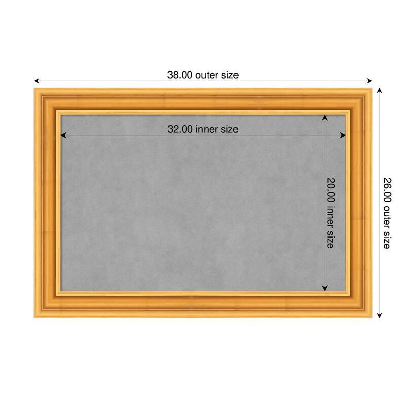 Amanti Art Sierra Black Brown Framed - 38 x 26 in - Sierra Gold