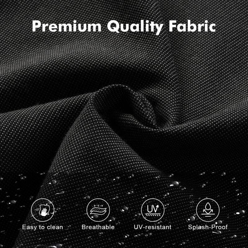 OVIOS 9-Piece Outdoor Wicker Conversation Set with Fire Pit