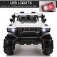 preview thumbnail 4 of 6, 12V Police Car Ride-on SUV with Two-Seater, Siren, MP3 Player, Remote Control, Suspension and High-Traction Wheels for Kids