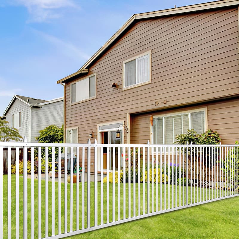 Garden Fence Outdoor Fence Panel Decorative Vinyl Picket Fence