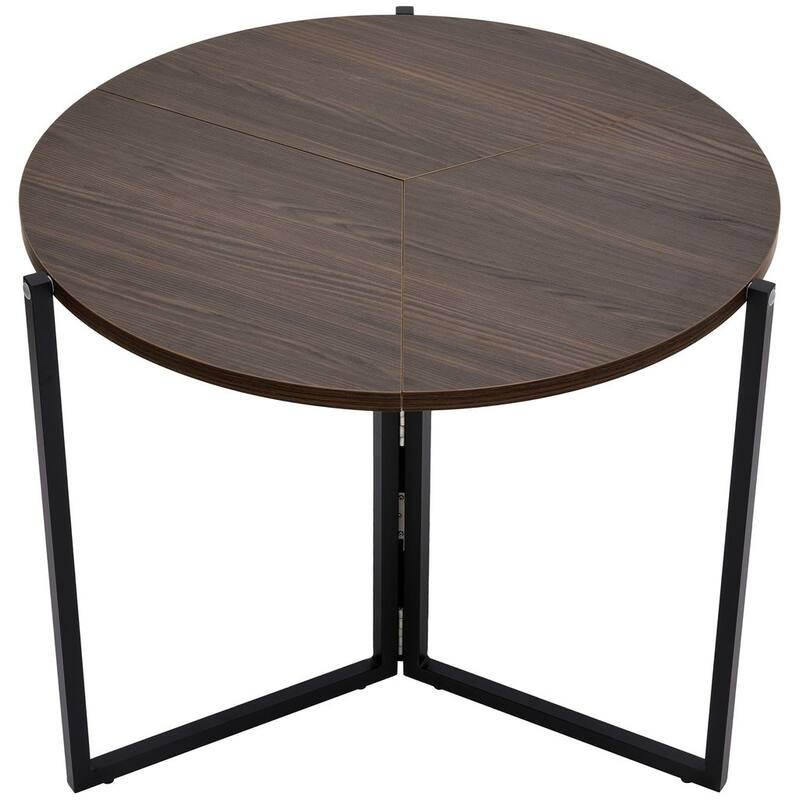 35" Multi-Use Trifold Table in Chocolate