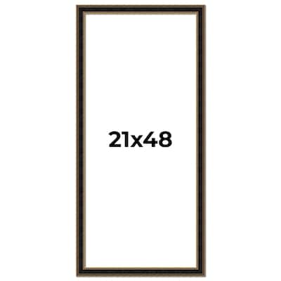 21x48 Frame Gold Antique Vintage Sold Wood Picture Frame | 1.75 Inch