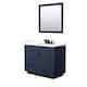 Option Dark Blue, Black Trim, Giotto Quartz Top