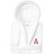 preview thumbnail 1 of 78, Sweet Kids 100% Polyester SUPER PLUSH Double Brushed Hooded Bathrobe with Pink Bookman Monogram A - Large