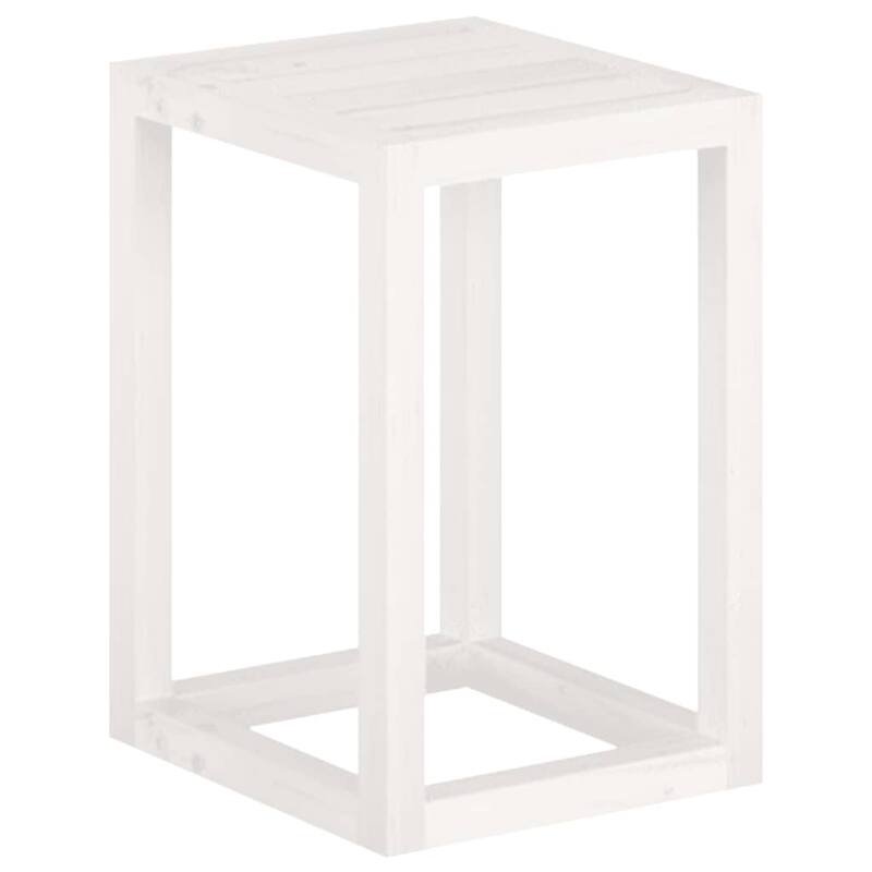 vidaXL Plant Stand Set Set of 3 Pine Solid Pine Wood - 13.4 x 13.4 x 43.3 in