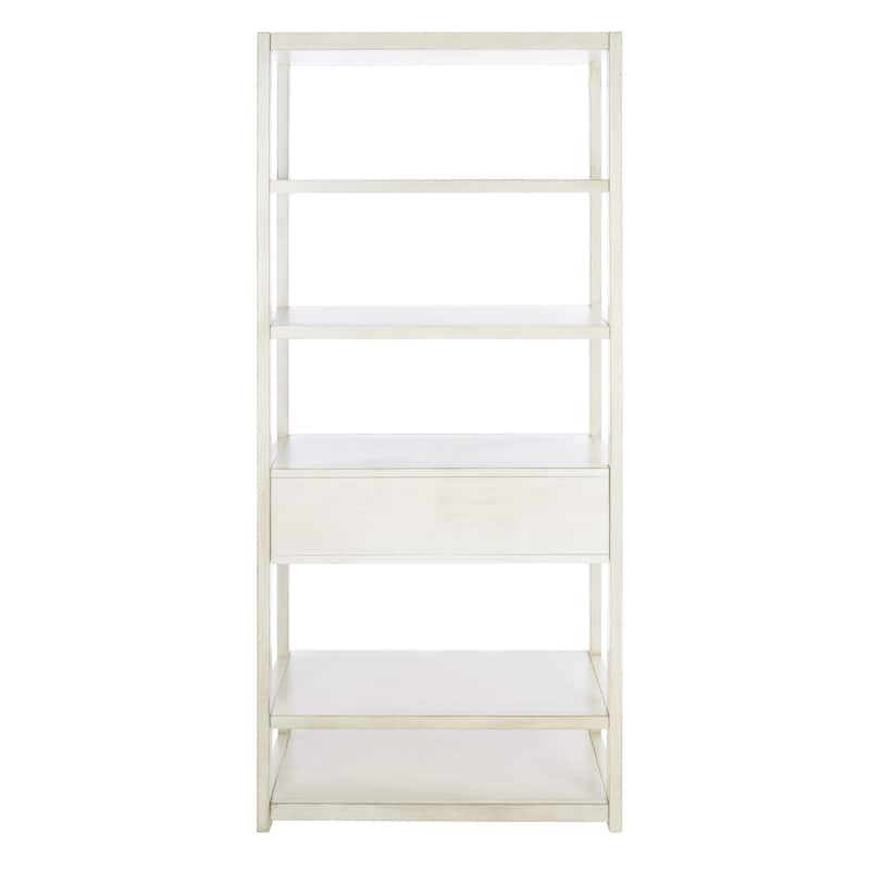 SAFAVIEH Hugborg 1-Drawer 5-Shelf Etagere Bookcase. - 32Wx18Dx70H