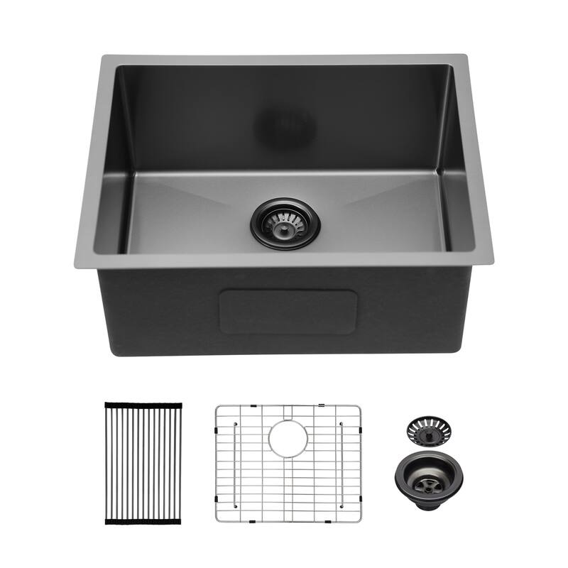 Undermount Single Bowl Kitchen Sink Stainless Steel