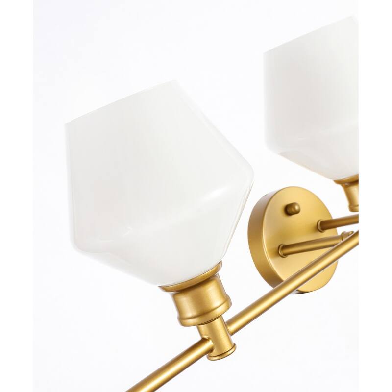 Carson Carrington Ullerslev 5-Light Clear Frosted Wall Sconce