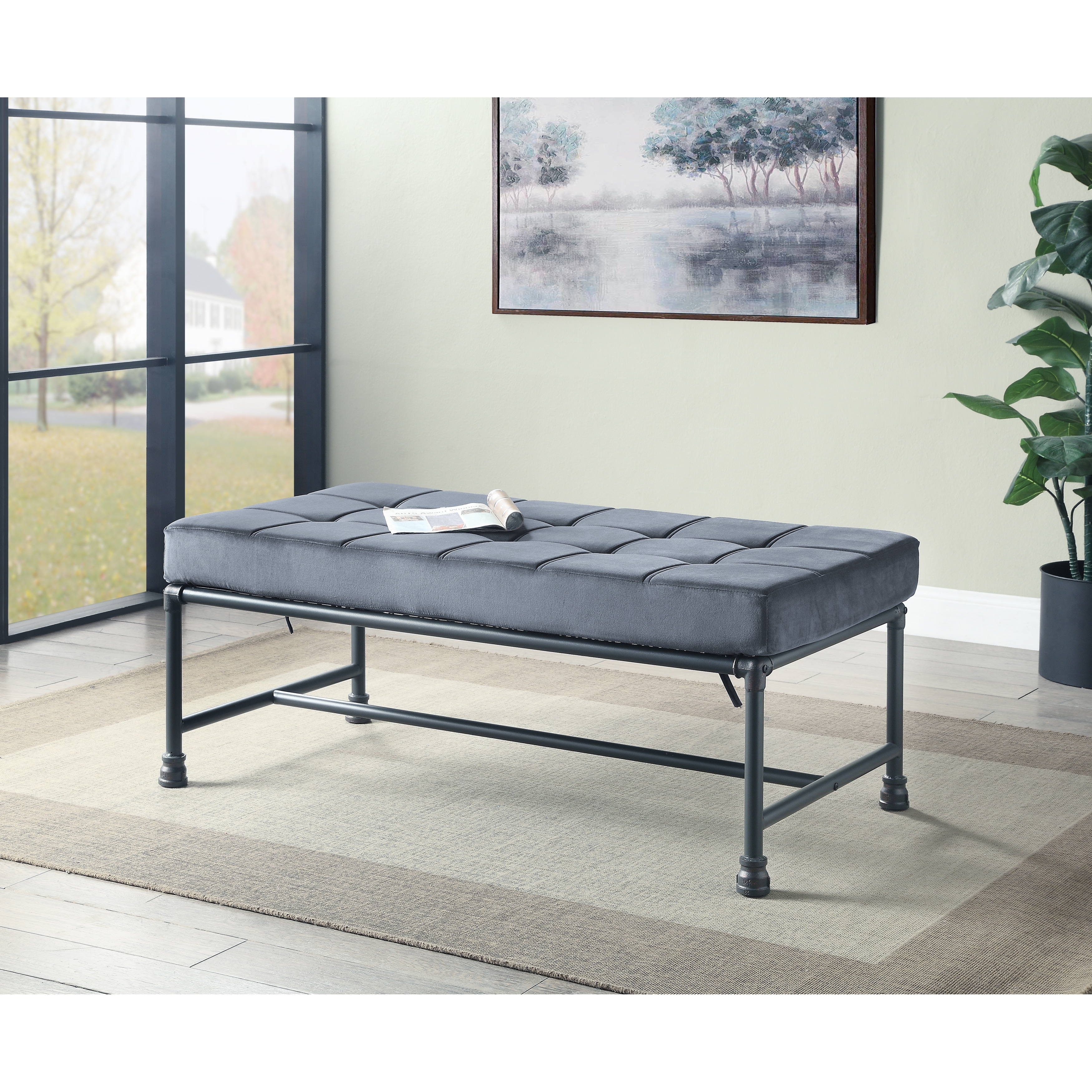 Industrial store pipe bench