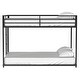 preview thumbnail 12 of 13, Full over Full Metal Bunk Bed with Strong Construction,Kids Bed Design