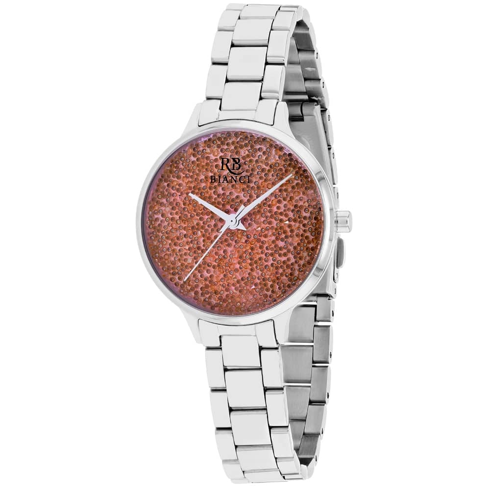 Roberto Bianci Women's Gemma Peach Dial Watch - RB0245 - 6 (36)