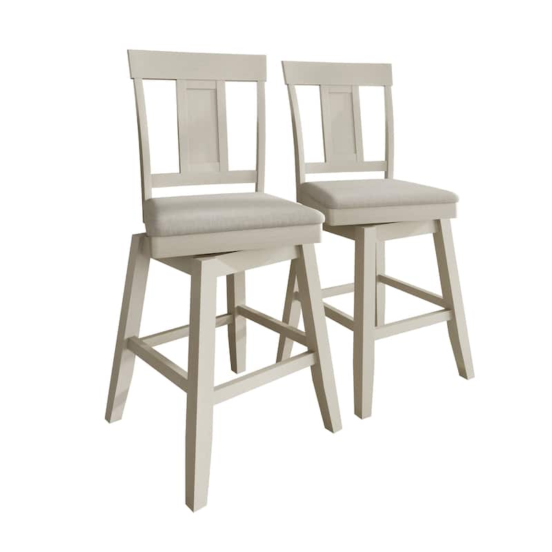 CraftPorch Luxury Swivel Counter Chair with Round Table