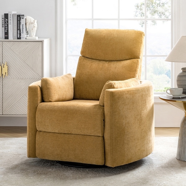 Mana Loa Monica Contemporary Swivel Rocker Power Recliner by HULALA HOME
