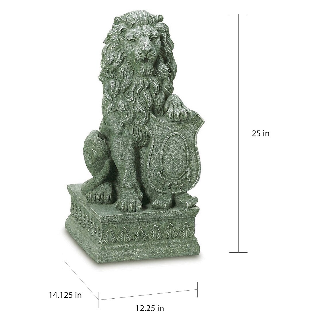 Mojestic Outdoor Lion Sculpture On Sale Overstock 10839951