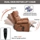 preview thumbnail 4 of 16, Power Lift Recliner Chair with Heat, 8-Point Massage, Hidden Cup Holders, and Medium-Firm Heavy-Duty Design