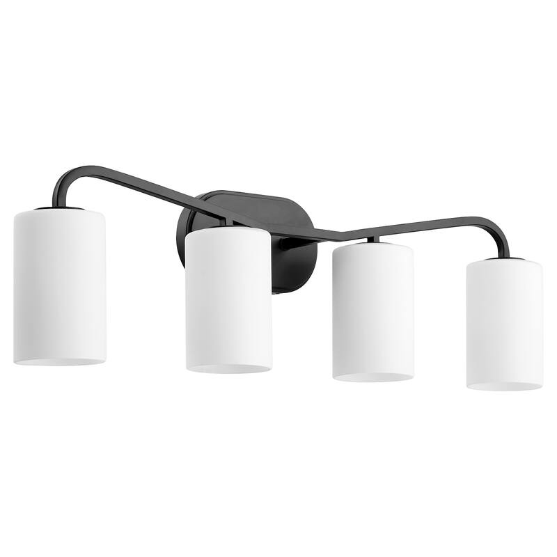Quorum International 5307-4 Rutherford 4 Light 32" Wide Vanity Light - Matte Black