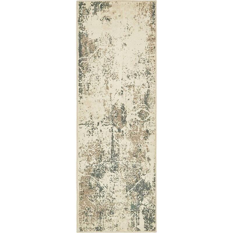 Contemporary Daisy Collection Area Rug