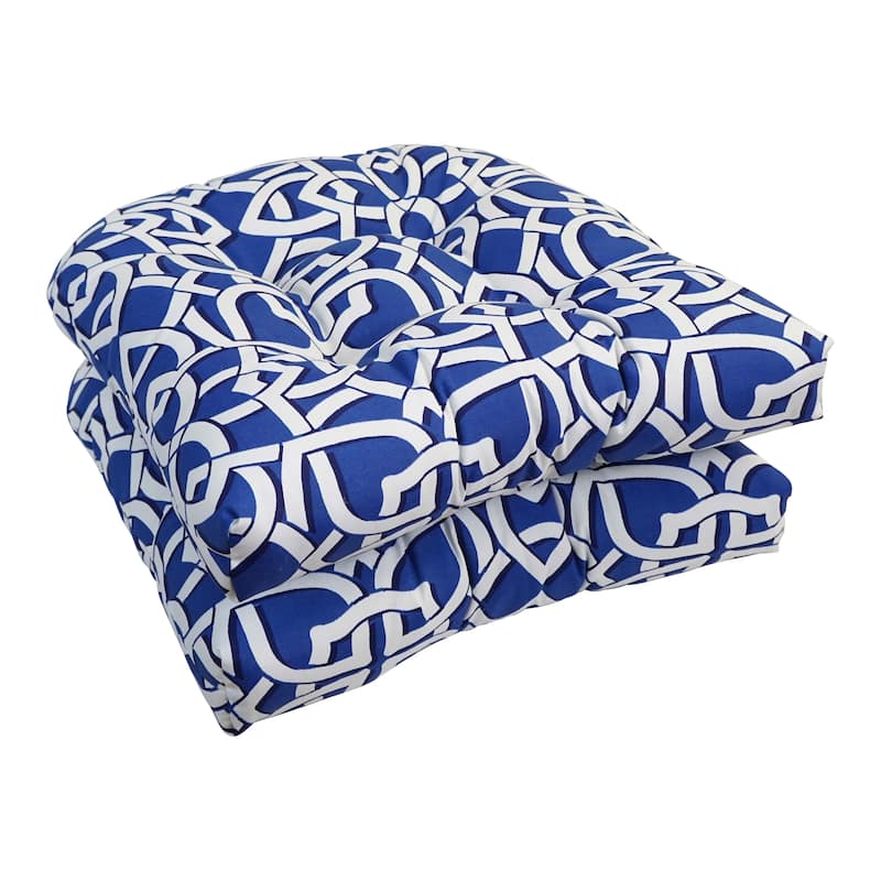19-inch U-Shaped Dining Chair Cushions (Set of 2) - Greystone Marine