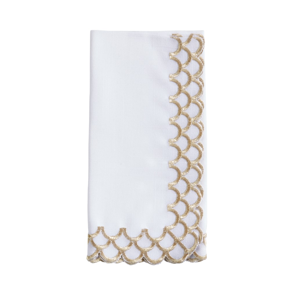 Scalloped Edge Napkin (Set of 4)
