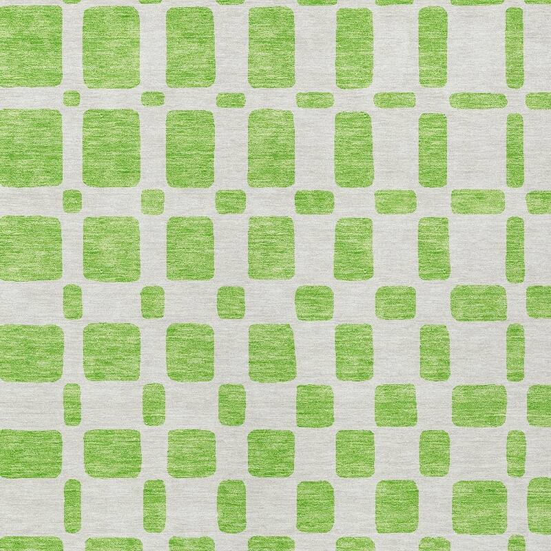 HomeRoots Geometric Transitional Rectangle Outdoor Rug