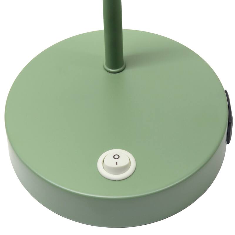 Looped Desk Lamp with Adjustable Shade - 16" - Sage Green