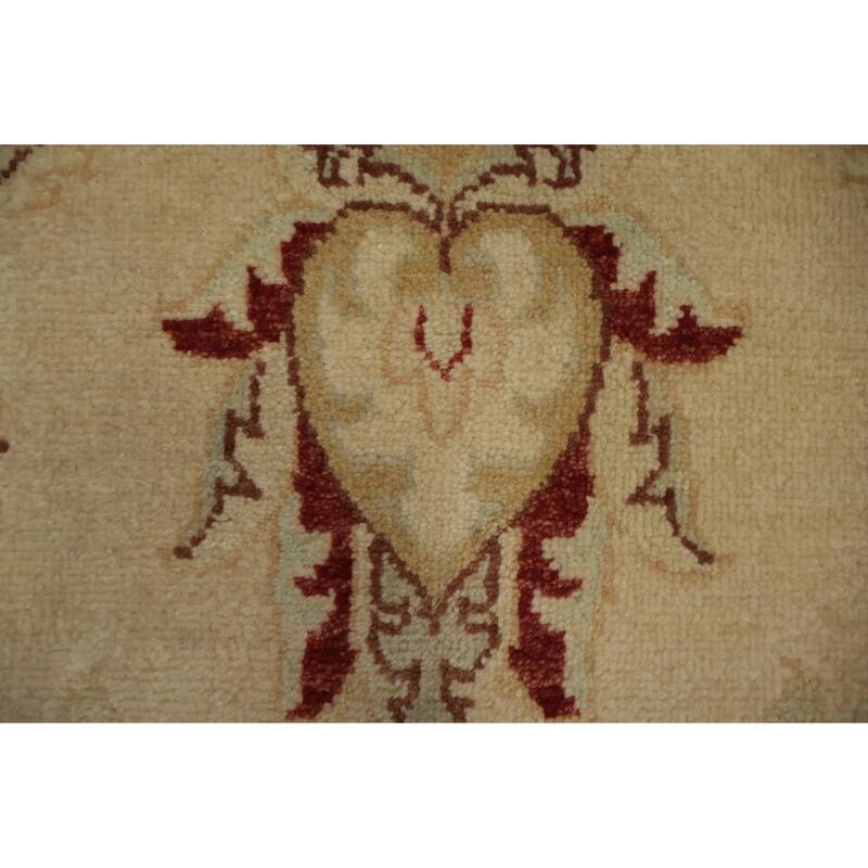 Hand Knotted Oriental 100% Wool Carpet Traditional Floral Oranges & Rust Peshawar Area Rug - 18' 2'' X 11' 8''