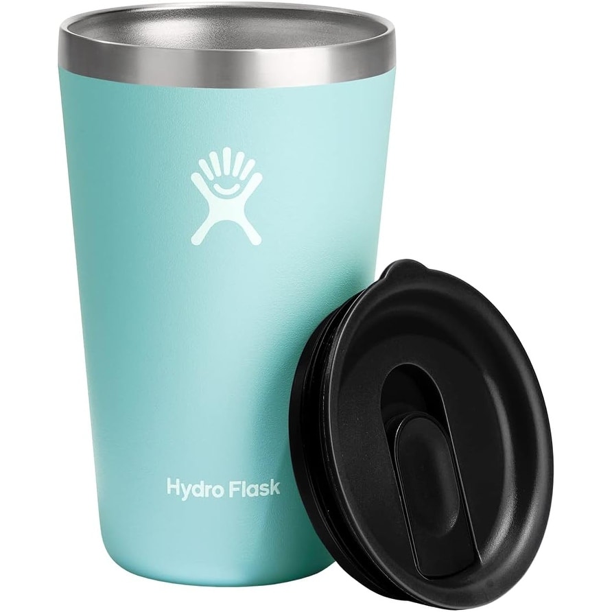 Hydro Flask Insulated Tumbler with Lid and Double Wall, 12 oz - Dew Blue