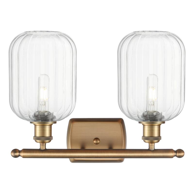 Innovations Lighting Endless Possibilities Ballston - Preston - 2 Light 17" Jar Shade Bath Vanity Light