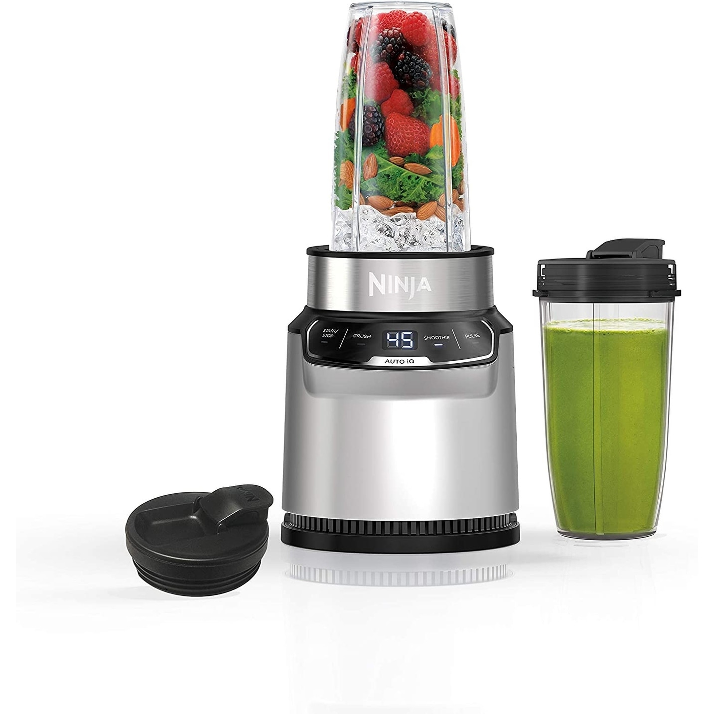 Ninja BN401 Nutri Pro Compact Personal Blender Cloud Silver Bed Bath Beyond 37529638