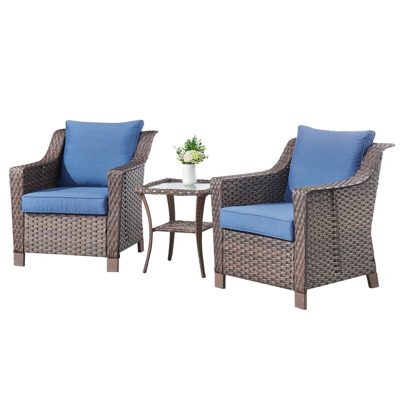 Outside Patio Sofa Chair with Cushions