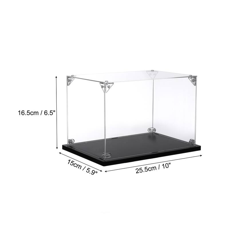 Acrylic Display Case, for Displaying Collectibles, Dolls, Model Car - 10x6x6"