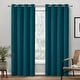 preview thumbnail 34 of 68, ATI Home Academy Total Blackout Grommet Top Curtain Panel Pair
