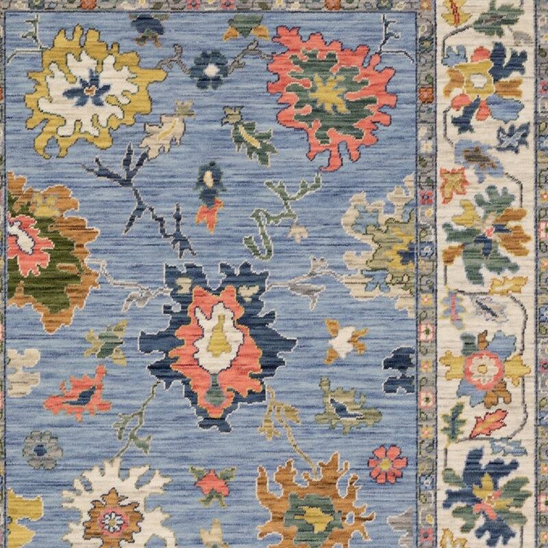 HomeRoots Oriental Traditional Rectangle Area Rug