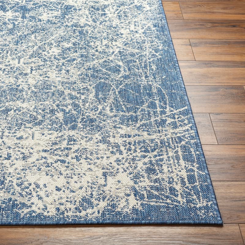 Livabliss Ravello Abstract Industrial Indoor/ Outdoor Area Rug