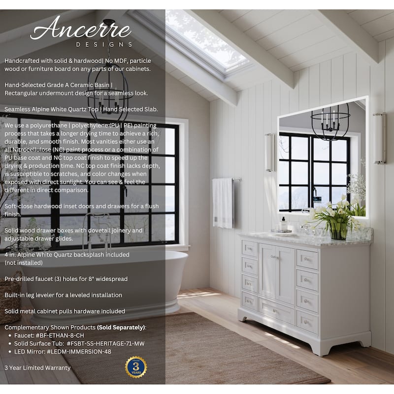Ancerre Designs Audrey Bathroom Vanity Set