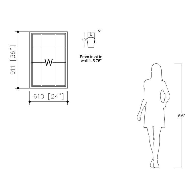 Caucy 2-pack Wall Sconces Modern Contemporary Vanity Light - Set of 2