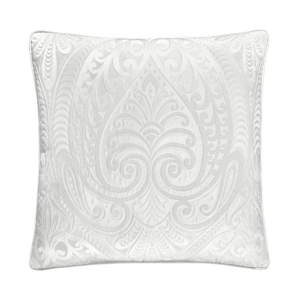 J. Queen New York Bianco 18" Decorative Throw Pillow
