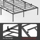 preview thumbnail 18 of 18, Metal Platform Bed Frame with Sturdy Steel Bed Slats Mattress Foundation No Box Spring Needed Large Storage Space