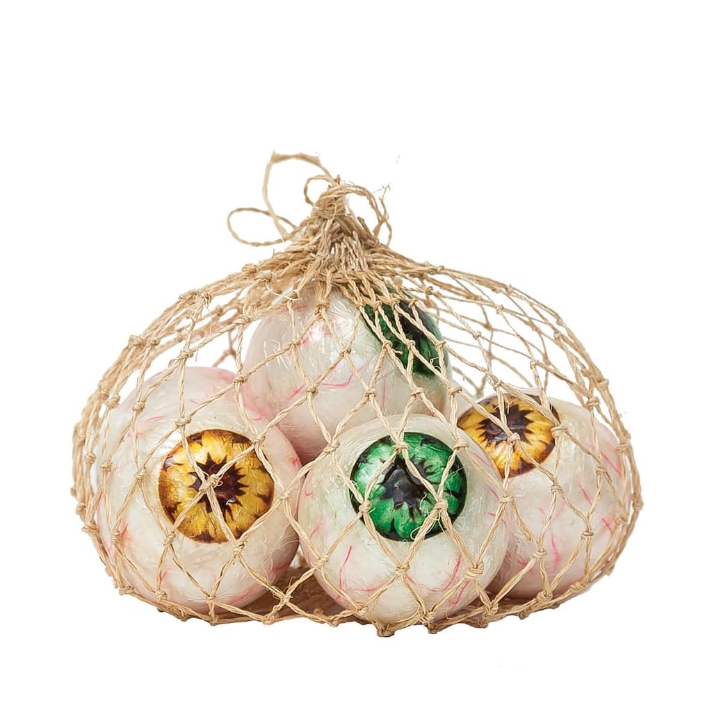 Sack of Eye Balls Set of 6 - White - Set of 6