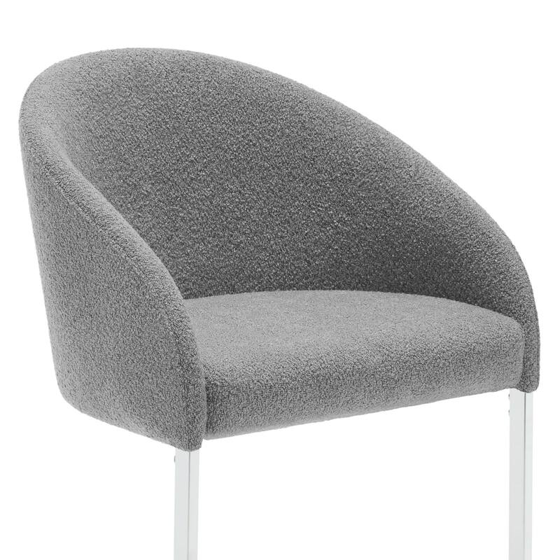 26" Fabric Upholstered Counter Height Bar Stools with Arms - 37" H x 22.4" W x 22" D