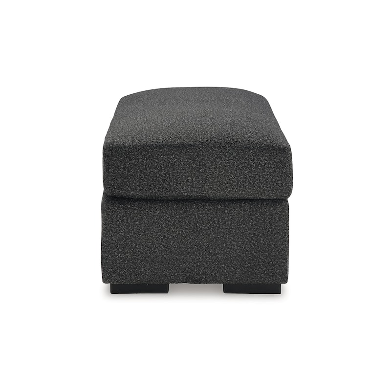 Signature Design by Ashley Wryenlynn Black Ottoman
