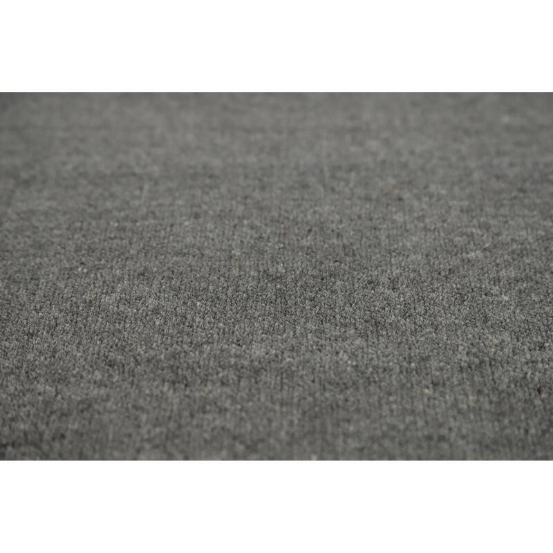 Tribal Gray Gabbeh Indian Area Rug Handmade Wool Carpet - 4'9" x 7'10"