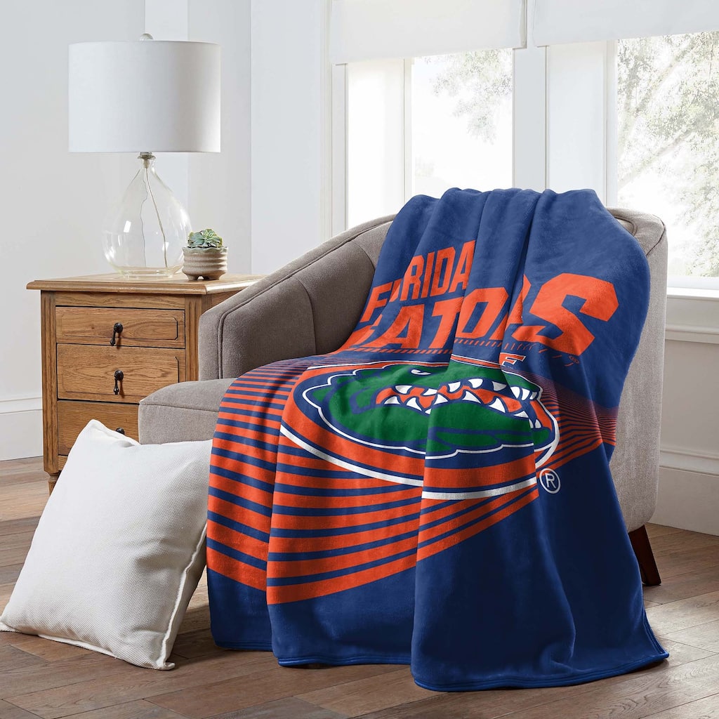 NCAA Florida Gators 60" x 80" Raschel Throw Blanket