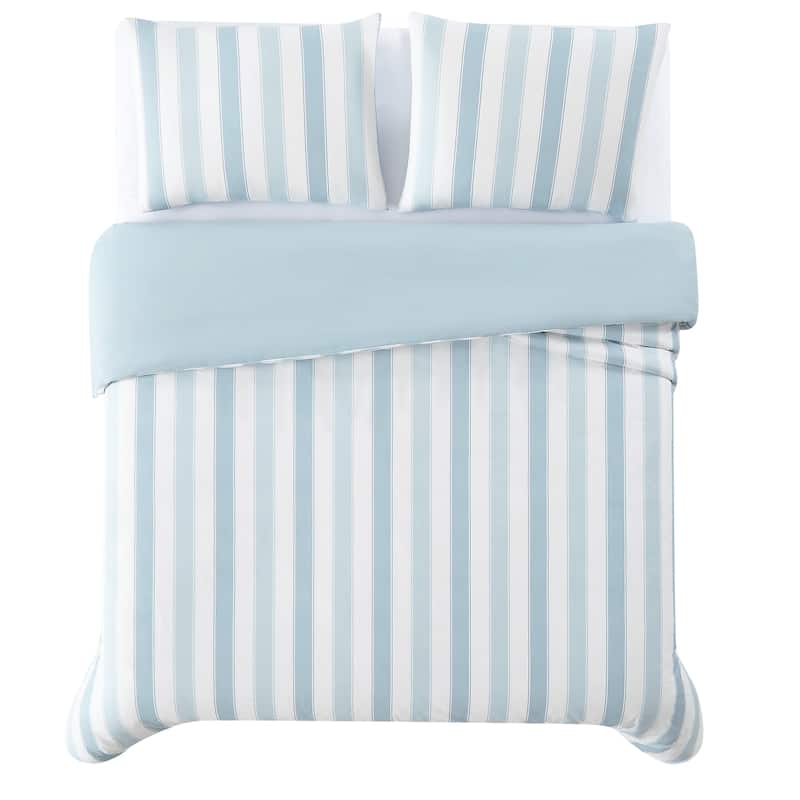 Truly Soft Aiden Stripe Duvet Cover Set